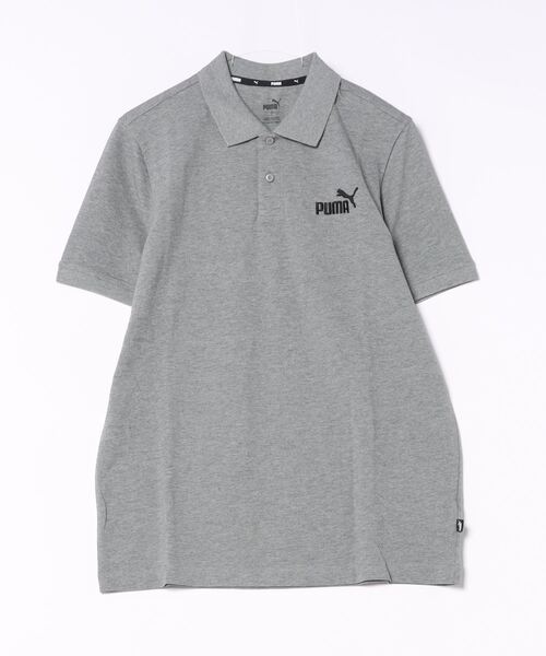 PUMA（プーマ）の「《PUMA》ESS ピケポロシャツ（ポロシャツ・メンズ・グレー/ブラック系その他/ブラック/ブルー系その他/ネイビー/ホワイト/ホワイト系その他/グレー系その他・L/XL/M/S）」の5枚目の写真