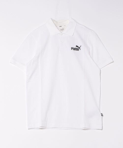 PUMA（プーマ）の「《PUMA》ESS ピケポロシャツ（ポロシャツ・メンズ・グレー/ブラック系その他/ブラック/ブルー系その他/ネイビー/ホワイト/ホワイト系その他/グレー系その他・L/XL/M/S）」の2枚目の写真