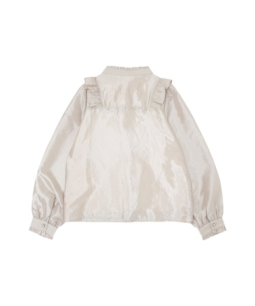 Honey Cinnamon（ハニーシナモン）の「フリルリボンボウタイブラウス（シャツ/ブラウス・レディース・ホワイト/ピンク・FREE）」の10枚目の写真