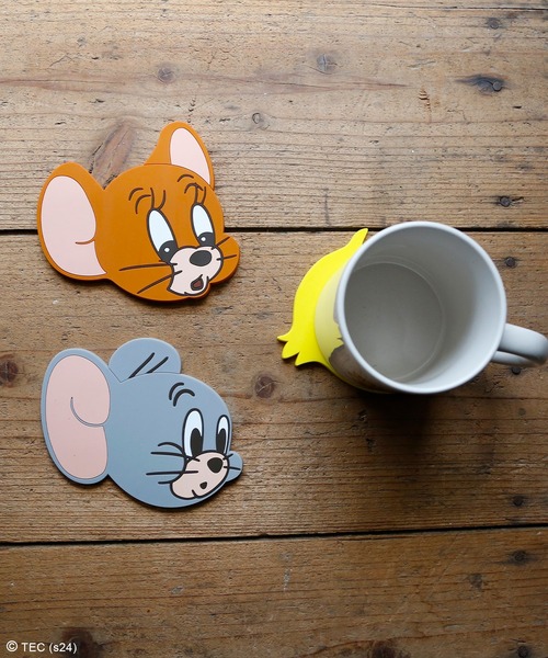 公式】TOM and JERRY タイニークラブ ダッグフェイスラバーコースター 
