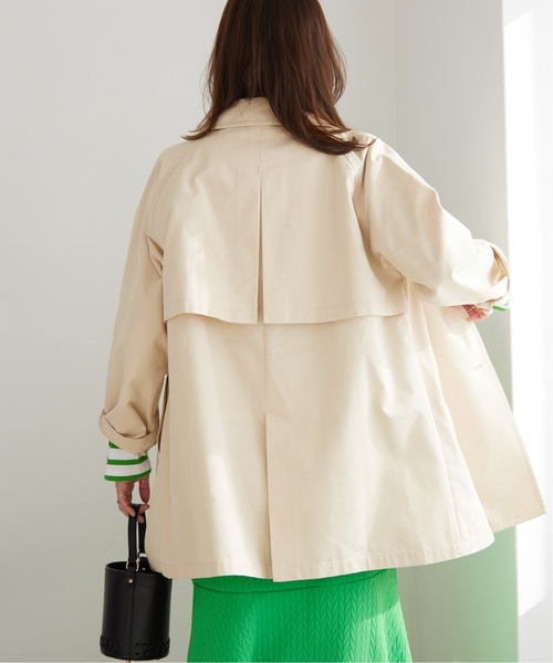 【2024SS】relume ショートトレンチコート 春コート 36 ベージュ JOURNAL STANDARD relume（ジャーナルスタンダード レリューム）の