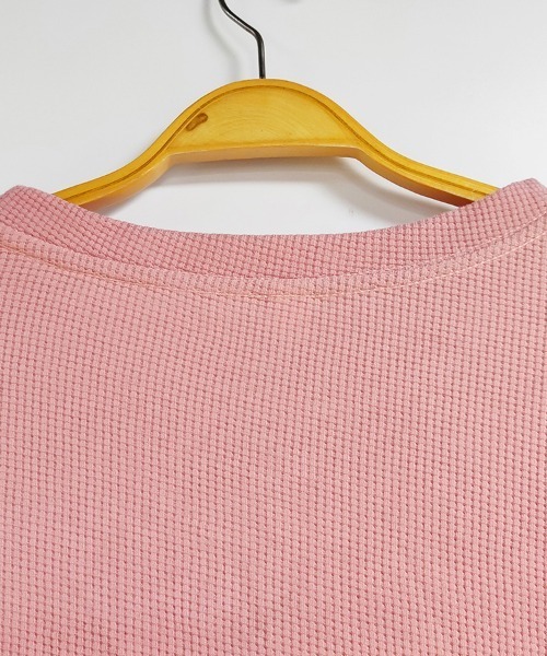 Doux Belle（ドゥーベル）の「ドロップショルダーニットトップス（Tシャツ/カットソー・レディース・ベージュ/ホワイト/ピンク/グレー/ブルー・MEDIUM）」の9枚目の写真