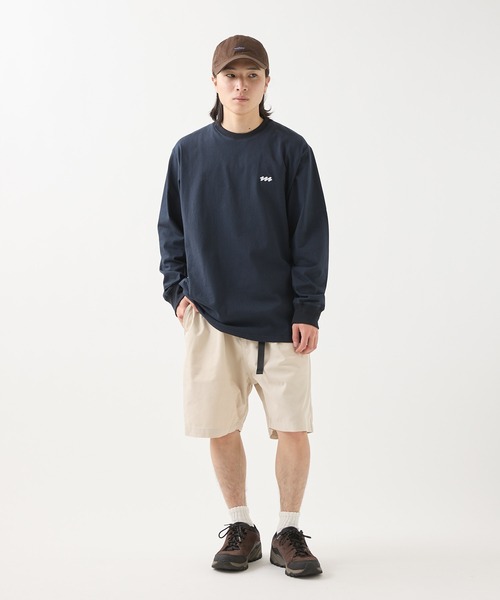 meltum(メルタム)の「EMBROIDERY LOGO L/S T-SHIRT(Tシャツ/カットソー・メンズ・ブラック/ホワイト/ブラウン/ネイビー・LARGE/MEDIUM/SMALL)」の16枚目の写真