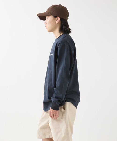 meltum(メルタム)の「EMBROIDERY LOGO L/S T-SHIRT(Tシャツ/カットソー・メンズ・ブラック/ホワイト/ブラウン/ネイビー・LARGE/MEDIUM/SMALL)」の20枚目の写真