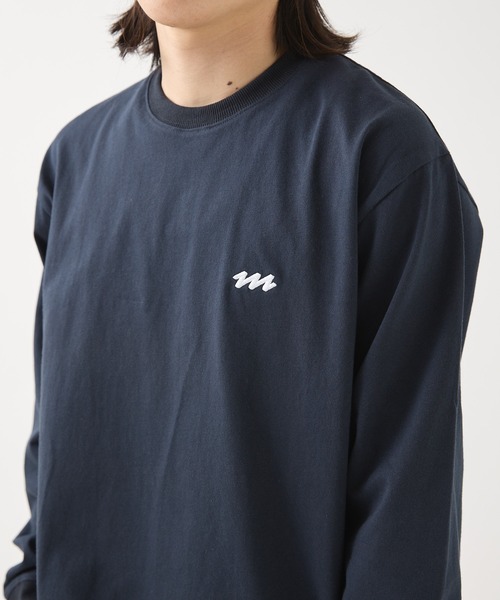 meltum(メルタム)の「EMBROIDERY LOGO L/S T-SHIRT(Tシャツ/カットソー・メンズ・ブラック/ホワイト/ブラウン/ネイビー・LARGE/MEDIUM/SMALL)」の22枚目の写真