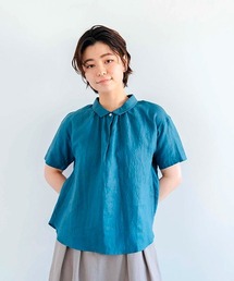 1385　CLASKA クラスカ D ディー 長袖タックチェックブラウス D - CLASKA ONLINE SHOP
