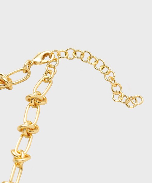 GALLEST（ギャレスト）の「◆ツイストチェーンネックレス（ネックレス・レディース・シルバー/ゴールド・00）」の6枚目の写真