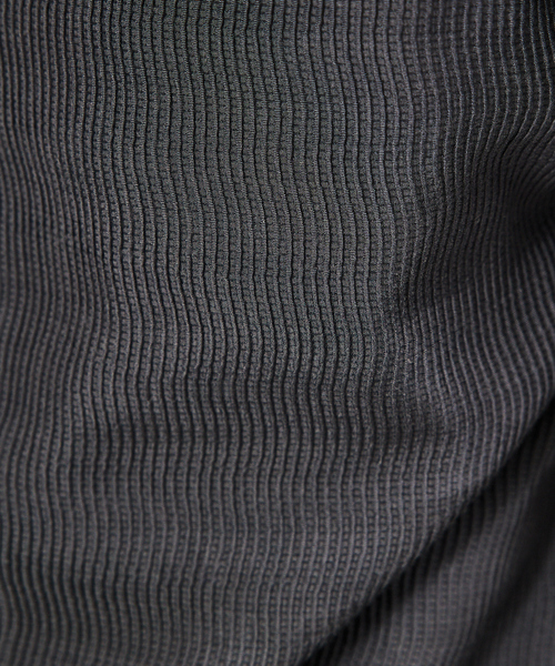 AH ABAHOUSE（エーエイチアバハウス）の「【AH ABAHOUSE / セットアップ対応】楊柳 オープンカラーシャツ（シャツ/ブラウス・メンズ・グレイッシュベージュ/ブラック/チャコールグレー/ダークグリーン・46/48）」の12枚目の写真