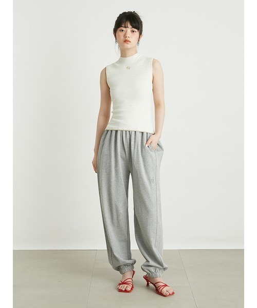 新品タグ付LILY BROWN×MARY QUANT デイジーリブニットトップス セール】【WEB・一部店舗限定】【LILY BROWN×MARY QUANT