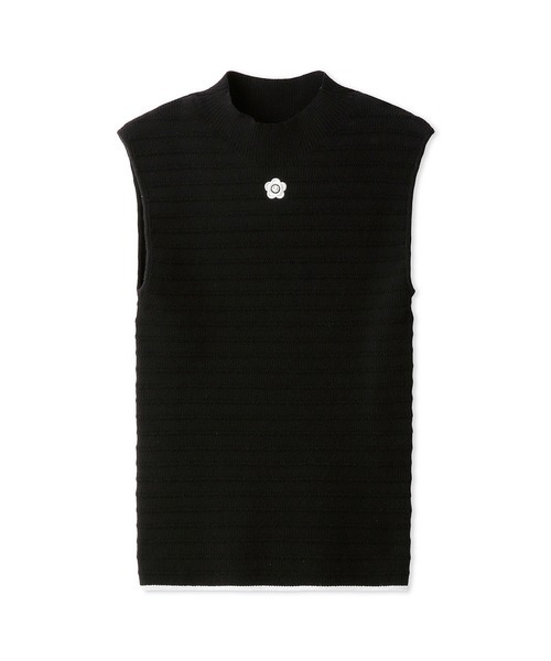 新品タグ付LILY BROWN×MARY QUANT デイジーリブニットトップス セール】【WEB・一部店舗限定】【LILY BROWN×MARY QUANT