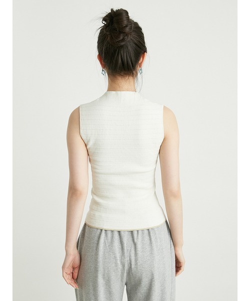LILY BROWN×MARY QUANT デイジー刺繍リブニットトップス LILY BROWN｜【WEB・一部店舗限定】【LILY BROWN×MARY QUANT