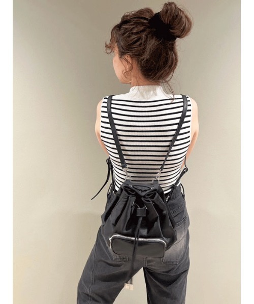 LILY BROWN（リリーブラウン）の「【WEB・一部店舗限定】【LILY BROWN×MARY QUANT】デイジー刺繍リブニットトップス（ニット/セーター・レディース・ホワイト/その他/ターコイズブルー/ブラック/ピンク・FREE）」の12枚目の写真