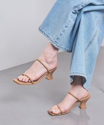 UNITED ARROWS | 2ライン ミュールサンダル(サンダル)