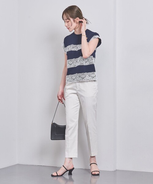 UNITED ARROWS(ユナイテッドアローズ)の「2ライン ミュールサンダル(サンダル・レディース・ブラック/ベージュ・38/35/36/37/35h/36h/37h)」の6枚目の写真