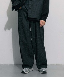 SENSE OF PLACE by URBAN RESEARCH | 『セットアップ対応』 フラワーデニムワイドパンツ(デニムパンツ)