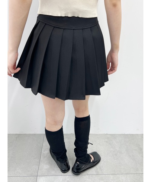 PHILLY（フィリー）の「【PHILLY】レースアッププリーツスカート（スカート・レディース・ブラック/グレー・FREE）」の10枚目の写真