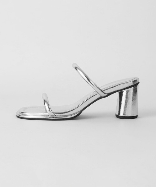 BEAUTY&YOUTH UNITED ARROWS(ビューティーアンドユースユナイテッドアローズ)の「プク 2ライン サンダル(サンダル・レディース・ブラック/ネイビー/シルバー・36h/36/37h/37)」の16枚目の写真