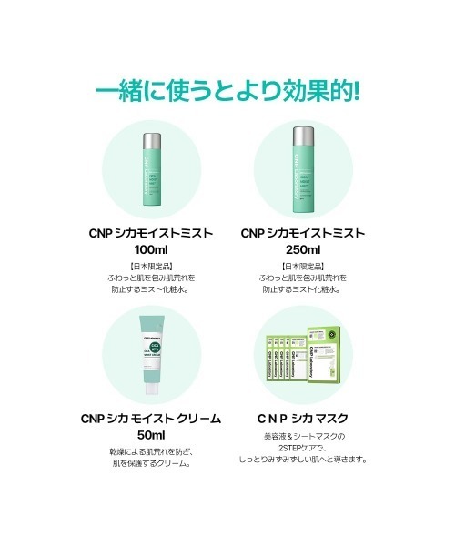 CNP Laboratory（シーエヌピー ラボラトリー）の「ＣＮＰ　シカ　モイスト　クリーム　５０ｍＬ【日本限定】（美容液/オイル/クリーム・レディース・その他・FREE）」の6枚目の写真