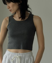 Cropped Knit Tanktop