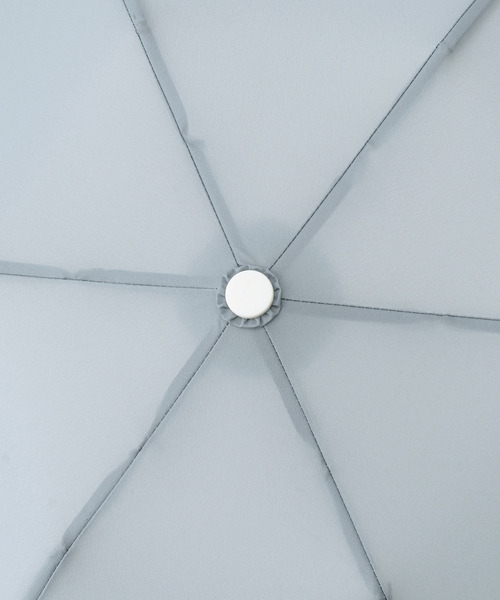 ROPE' PICNIC（ロペピクニック）の「【Wpc.】晴雨兼用/ベビーアンブレラ ソリッド（折りたたみ傘・レディース・ホワイト系その他7/サックスブルー/ピンク/クリーム・FREE）」の10枚目の写真