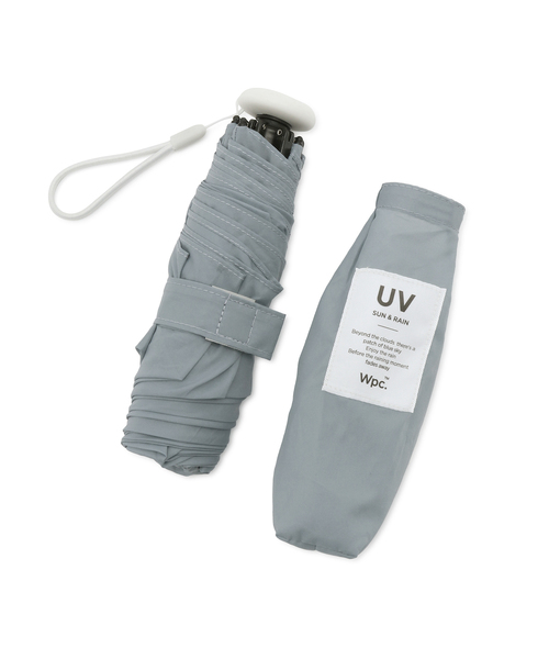 ROPE' PICNIC（ロペピクニック）の「【Wpc.】晴雨兼用/ベビーアンブレラ ソリッド（折りたたみ傘・レディース・ホワイト系その他7/サックスブルー/ピンク/クリーム・FREE）」の13枚目の写真