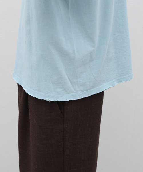 セール】ANACHRONORM / アナクロノーム DAMAGED STANDARD EMB S/S T-S