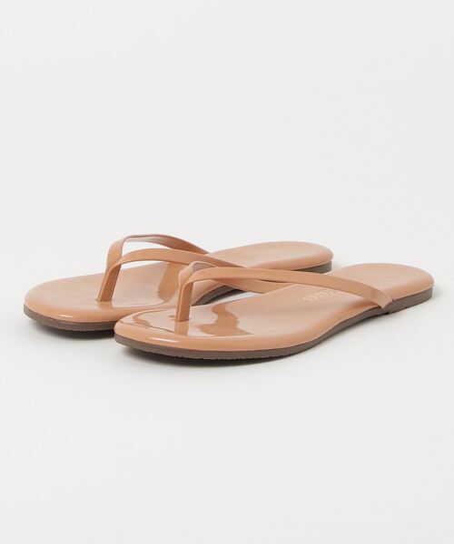 TKEES(ティキーズ)の「【Tkees】FOUNDATIONS GLOSS ティキーズ ビーチサンダル(サンダル・レディース・ブラウン系その他7/ブラウン系その他6/ブラウン系その他2/ベージュ/ブラウン/ベージュ系その他/ベージュ系その他3/ブラウン系その他3・US6/US7/US8/US5)」の1枚目の写真