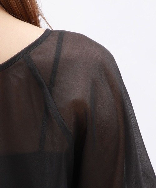 LAKOLE（ラコレ）の「2WAYリボンアップブラウス / 129991（シャツ/ブラウス・レディース・グレー/ブラック/ピンク/ベージュ・FREE）」の8枚目の写真