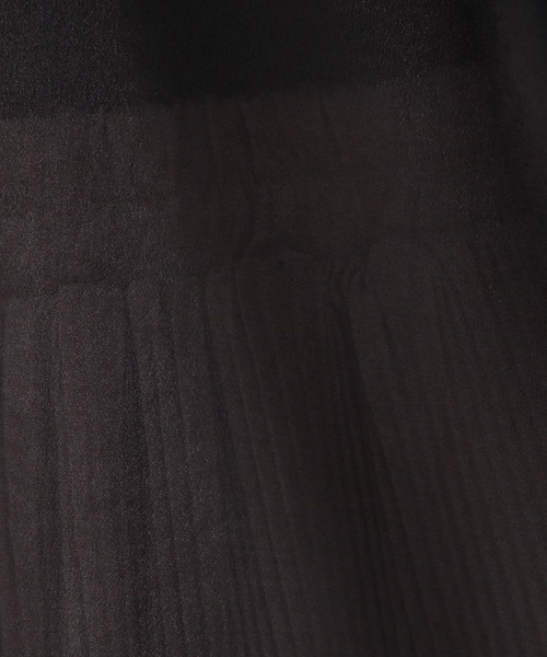 LAKOLE（ラコレ）の「2WAYリボンアップブラウス / 129991（シャツ/ブラウス・レディース・グレー/ブラック/ピンク/ベージュ・FREE）」の9枚目の写真