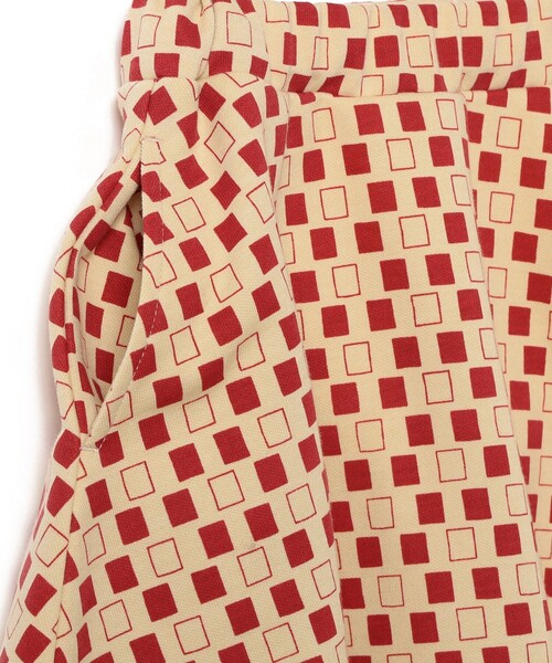 B:MING by BEAMS(ビーミングバイビームス)の「B:MING by BEAMS / スクエアプリント インショーツ スカート(100~140cm)(スカート・キッズ・レッド/グリーン・100/110/120/130/140)」の15枚目の写真