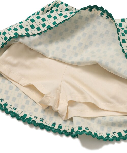 B:MING by BEAMS(ビーミングバイビームス)の「B:MING by BEAMS / スクエアプリント インショーツ スカート(100~140cm)(スカート・キッズ・レッド/グリーン・100/110/120/130/140)」の21枚目の写真