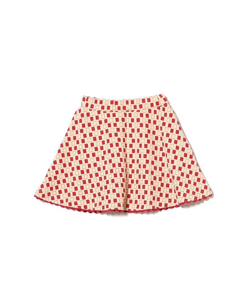 B:MING by BEAMS(ビーミングバイビームス)の「B:MING by BEAMS / スクエアプリント インショーツ スカート(100~140cm)(スカート・キッズ・レッド/グリーン・100/110/120/130/140)」の22枚目の写真