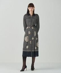 キカフラワープリーツドレス（ワンピース）｜GRACE CLASS（グレース