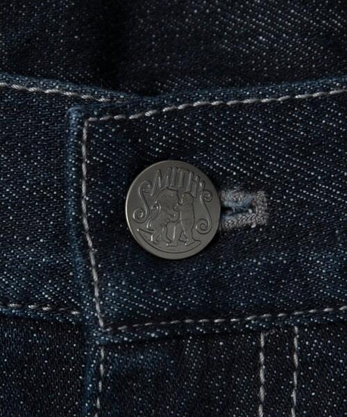 SMITH'S（スミス）の「SMITH'S（スミス）別注5ポケットバギーデニムパンツ（デニムパンツ・メンズ・コバルトブルー/ネイビー・M/XL/L）」の6枚目の写真