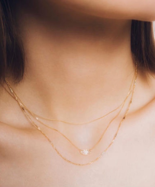 les bonbon tiny necklace/タイニー ネックレス les bonbon】tiny necklace/タイニー ネックレス（ネックレス）｜les