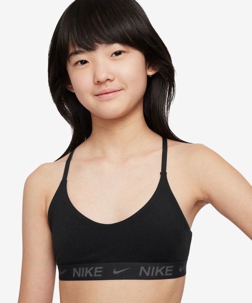 NIKE（ナイキ）の「ナイキ インディ ガールズ スポーツブラ