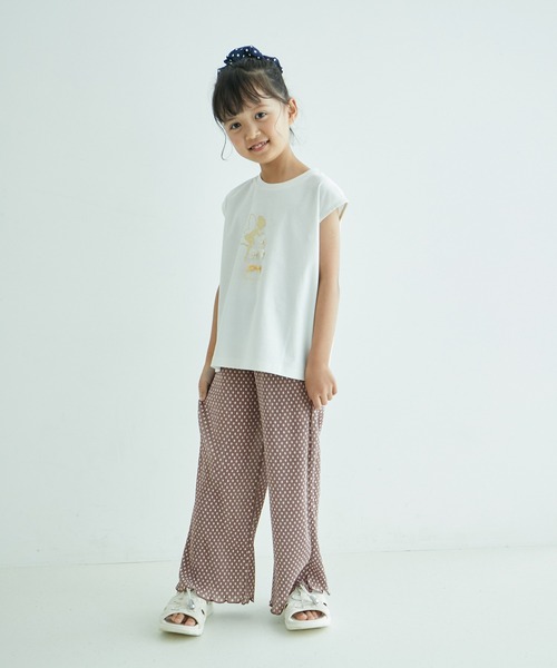 ROPE' PICNIC(ロペピクニック)の「アソート柄プリーツパンツ(その他パンツ・キッズ・ブラック系その他/ベージュ系その他・120/130/140/150)」の17枚目の写真