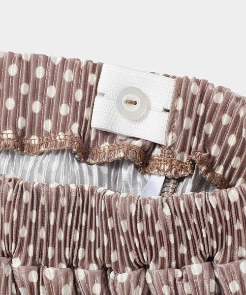 ROPE' PICNIC(ロペピクニック)の「アソート柄プリーツパンツ(その他パンツ・キッズ・ブラック系その他/ベージュ系その他・120/130/140/150)」の8枚目の写真