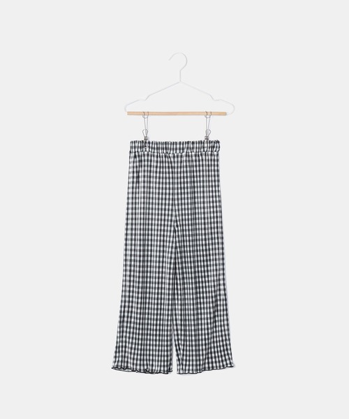 ROPE' PICNIC(ロペピクニック)の「アソート柄プリーツパンツ(その他パンツ・キッズ・ブラック系その他/ベージュ系その他・120/130/140/150)」の5枚目の写真