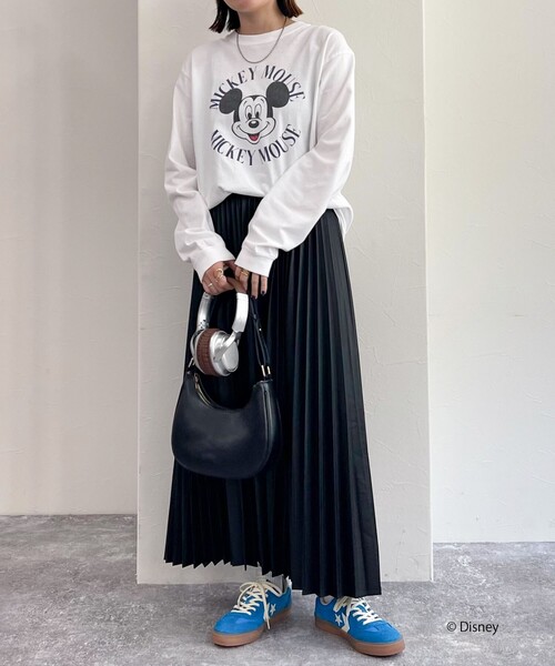 fredy emue（フレディエミュ）の「【GOOD ROCK SPEED/グッドロックスピード】MICKEY  ロンT（Tシャツ/カットソー・レディース・オフホワイト/ベージュ・FREE）」の4枚目の写真