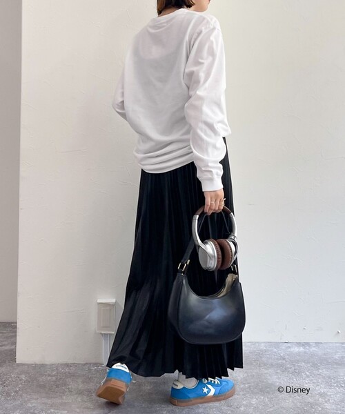 fredy emue（フレディエミュ）の「【GOOD ROCK SPEED/グッドロックスピード】MICKEY  ロンT（Tシャツ/カットソー・レディース・ベージュ/オフホワイト・FREE）」の9枚目の写真