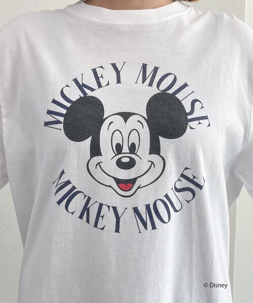 fredy emue（フレディエミュ）の「【GOOD ROCK SPEED/グッドロックスピード】MICKEY  ロンT（Tシャツ/カットソー・レディース・ベージュ/オフホワイト・FREE）」の14枚目の写真