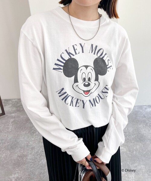 fredy emue（フレディエミュ）の「【GOOD ROCK SPEED/グッドロックスピード】MICKEY  ロンT（Tシャツ/カットソー・レディース・ベージュ/オフホワイト・FREE）」の17枚目の写真