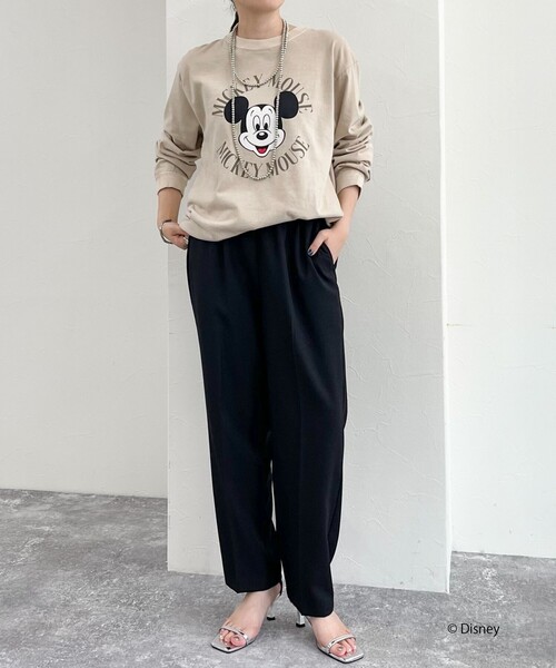 fredy emue（フレディエミュ）の「【GOOD ROCK SPEED/グッドロックスピード】MICKEY  ロンT（Tシャツ/カットソー・レディース・ベージュ/オフホワイト・FREE）」の18枚目の写真