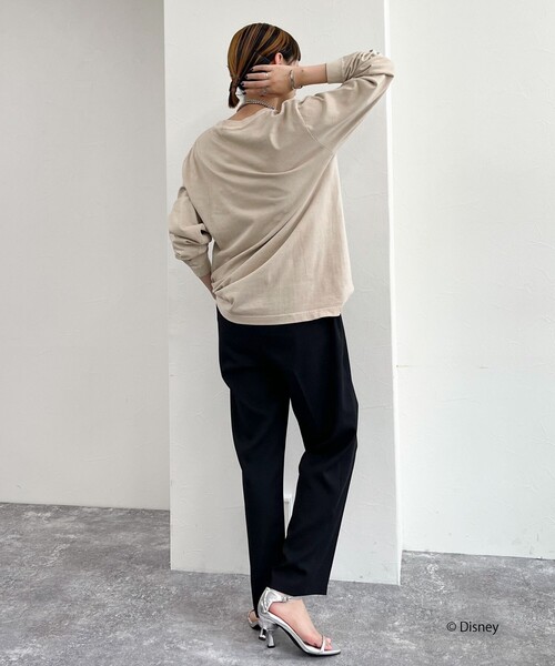 fredy emue（フレディエミュ）の「【GOOD ROCK SPEED/グッドロックスピード】MICKEY  ロンT（Tシャツ/カットソー・レディース・ベージュ/オフホワイト・FREE）」の21枚目の写真