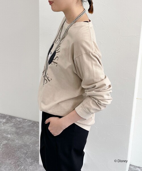 fredy emue（フレディエミュ）の「【GOOD ROCK SPEED/グッドロックスピード】MICKEY  ロンT（Tシャツ/カットソー・レディース・オフホワイト/ベージュ・FREE）」の20枚目の写真