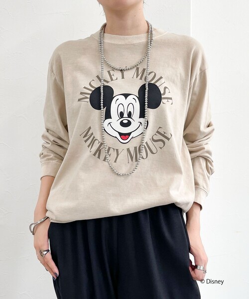 fredy emue（フレディエミュ）の「【GOOD ROCK SPEED/グッドロックスピード】MICKEY  ロンT（Tシャツ/カットソー・レディース・オフホワイト/ベージュ・FREE）」の17枚目の写真