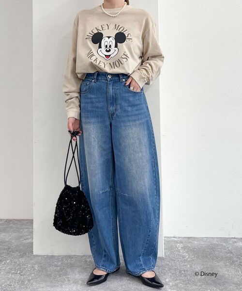 fredy emue（フレディエミュ）の「【GOOD ROCK SPEED/グッドロックスピード】MICKEY  ロンT（Tシャツ/カットソー・レディース・オフホワイト/ベージュ・FREE）」の16枚目の写真