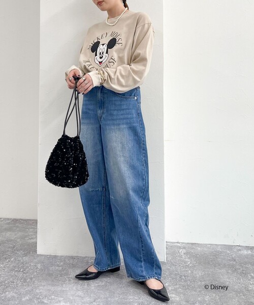 fredy emue（フレディエミュ）の「【GOOD ROCK SPEED/グッドロックスピード】MICKEY  ロンT（Tシャツ/カットソー・レディース・オフホワイト/ベージュ・FREE）」の15枚目の写真