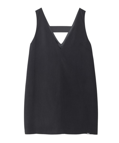 MILKFED.(ミルクフェド)の「V NECK DRESS(ワンピース・レディース・ブラック/ブラウン・ONE SIZE)」の11枚目の写真